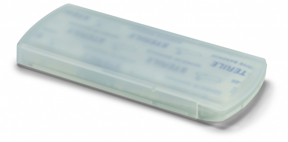 Logo trade promotional gift photo of: Container with plasters