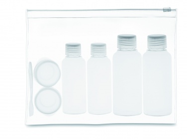 Logo trade promotional merchandise image of: Travelling pouch with bottles