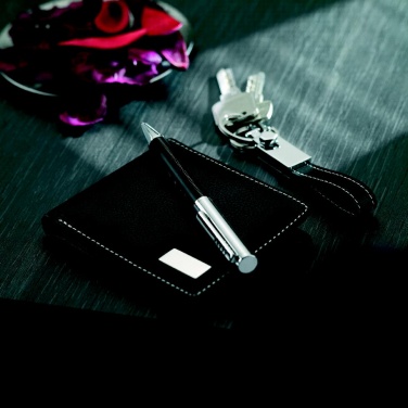 Logo trade promotional items picture of: Ball pen key ring and wallet Lappeenranta