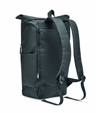 Logotrade promotional products photo of: 300D RPET rolltop backpack