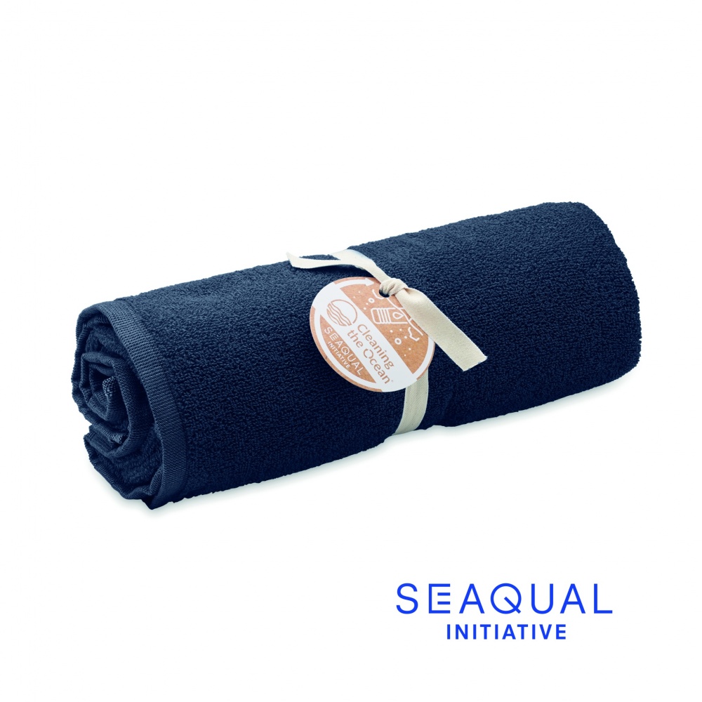 Logotrade promotional merchandise picture of: SEAQUAL® towel 100x170cm