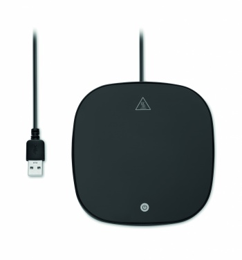 Logo trade promotional items image of: Mug warmer in ABS