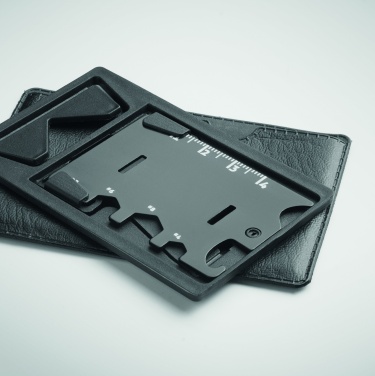 Logo trade corporate gift photo of: Multi-tool pocket phone stand