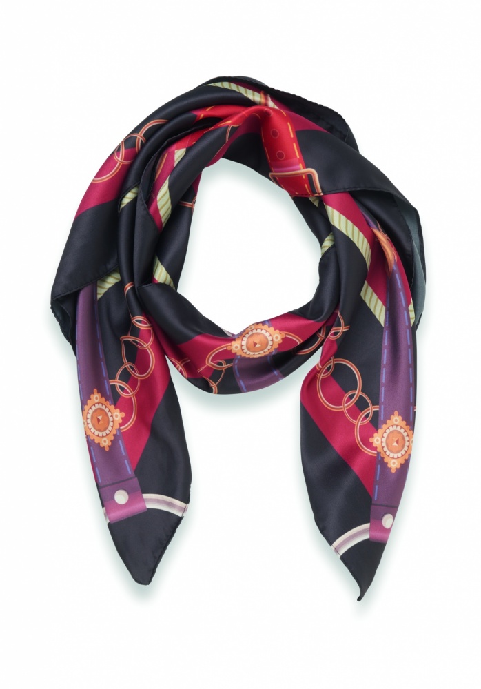 Logo trade advertising products image of: Shawl recycled satin polyester