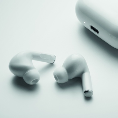 Logo trade advertising products image of: ABS TWS earbuds
