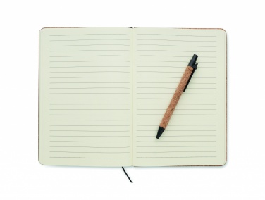 Logo trade advertising product photo of: A5 portfolio in cork