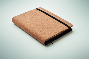 Logo trade promotional giveaway photo of: A5 portfolio in cork