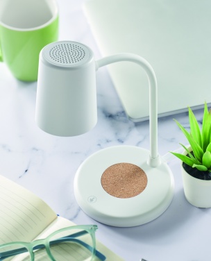 Logotrade advertising product picture of: Wireless charger, lamp speaker