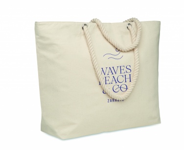 Logo trade promotional giveaways picture of: Beach cooler bag in cotton