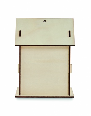 Logo trade corporate gifts image of: DIY wooden bird house kit