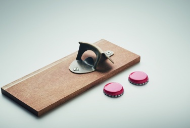 Logo trade promotional products picture of: Wall mounted bottle opener