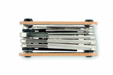 Logo trade promotional product photo of: Multi tool pocket in bamboo