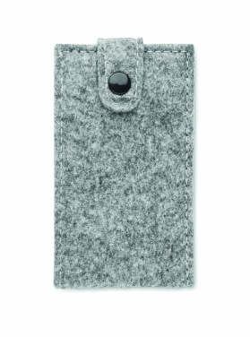 Logo trade promotional item photo of: RPET felt 6 piece manicure set