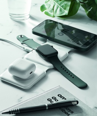 Logo trade promotional merchandise image of: Foldable charging station