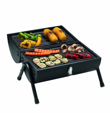 Logo trade advertising products image of: Portable barbecue with chimney