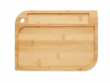Logo trade advertising product photo of: Meal plate in bamboo