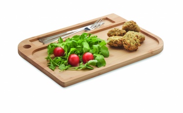 Logo trade promotional item photo of: Meal plate in bamboo