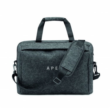 Logo trade advertising products image of: 15 inch RPET felt laptop bag