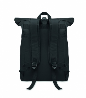 Logotrade promotional merchandise photo of: 600Dpolyester rolltop backpack