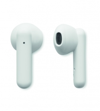 Logo trade advertising products picture of: TWS earbuds with solar charger