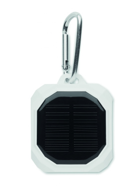 Logo trade promotional giveaways image of: TWS earbuds with solar charger