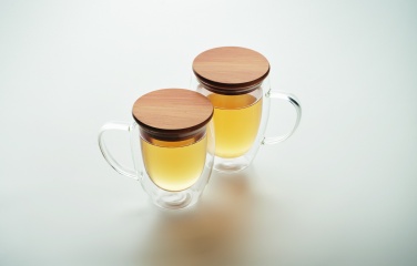 Logotrade advertising product picture of: Double wall borosilicate mug