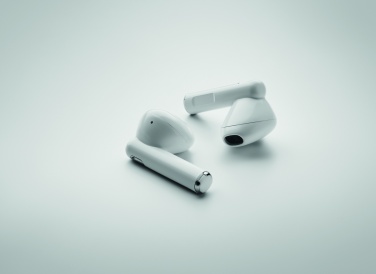 Logo trade promotional giveaway photo of: TWS earbuds with charging base