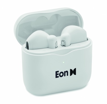 Logo trade business gift photo of: TWS earbuds with charging base