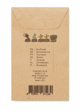 Logo trade promotional product photo of: Sunflower seeds in envelope