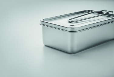 Logo trade promotional items picture of: Stainless steel lunch box