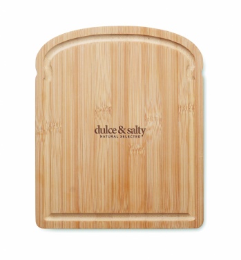 Logo trade promotional items picture of: Bamboo bread cutting board