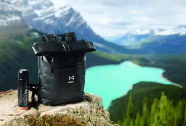 Logotrade promotional item picture of: Laptop PU Rolltop backpack