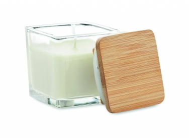 Logotrade promotional item image of: Squared fragranced candle 50gr