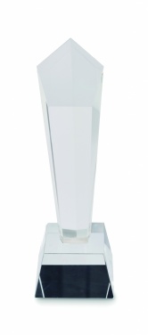 Logo trade promotional products image of: Crystal award in a gift box