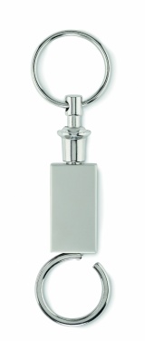 Logotrade business gift image of: Pull apart split key ring Kajaani