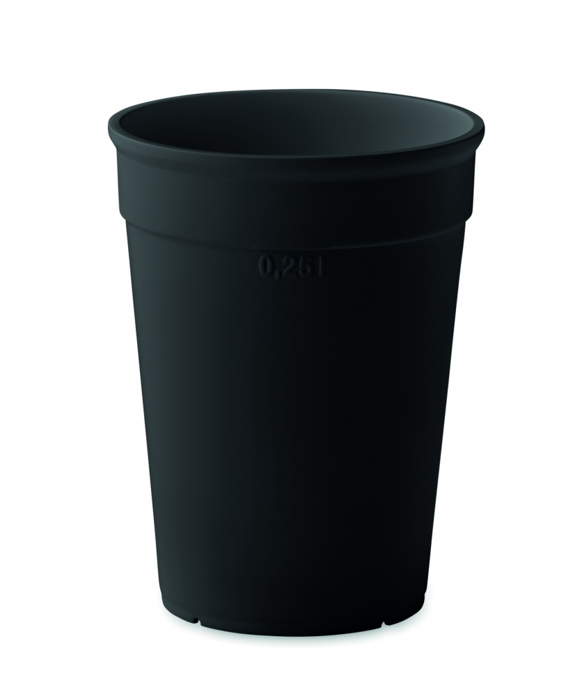 Logotrade promotional products photo of: Recycled PP cup capacity 250 ml