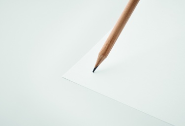 Logotrade corporate gift picture of: Natural pencil in seeded pouch