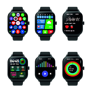 Logo trade promotional merchandise photo of: Smart wireless health watch
