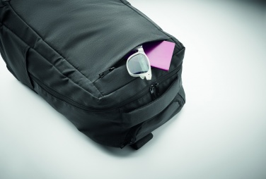 Logotrade business gifts photo of: A portable backpack trolley with wheels, made of 600D RPET polyester