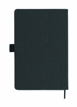 Logotrade promotional item picture of: A5 notebook PU front pocket