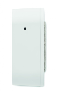 Logo trade business gifts image of: Recycled ABS/RPET alarm clock Stuttgart