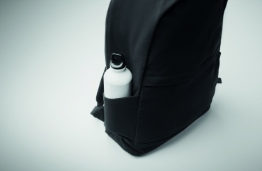 Logotrade promotional item picture of: A 15-inch laptop backpack made of recycled pre-consumer cotton and recycled polyester with customizable printing.