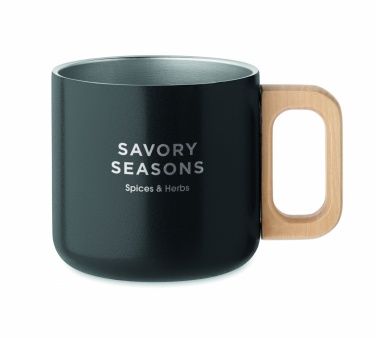 Logo trade promotional giveaways image of: Double wall mug 350 ml