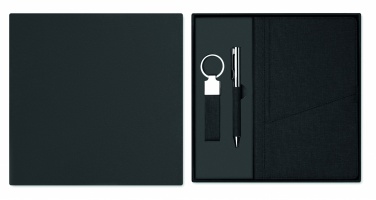 Logo trade promotional giveaway photo of: 3 piece gift set in box