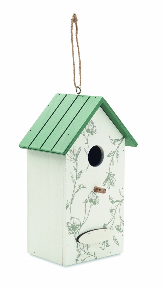 Logo trade advertising products picture of: Bird house in plywood