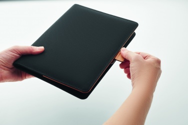 Logo trade business gift photo of: A5 RPET conference folder