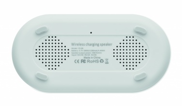 Logo trade promotional products image of: 15W wireless charging speaker