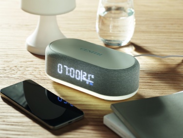 Logo trade business gifts image of: 15W wireless charging speaker
