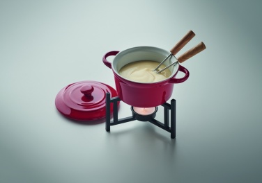 Logo trade corporate gifts image of: Ceramic fondue set 300 ml