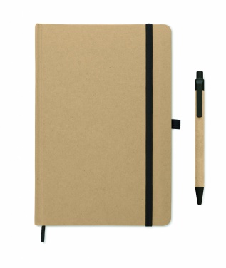 Logotrade advertising product picture of: Caratil A5 notebook in recycled carton